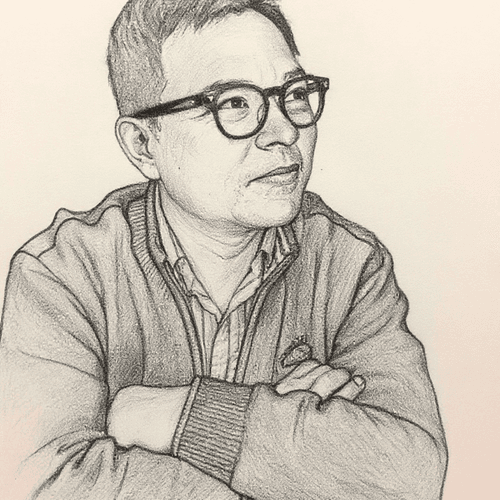 Paul Son — pencil portrait